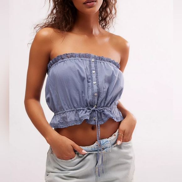 Free People Tops - NEW FREE PEOPLE | $78 Detachable Strap Wistful Top